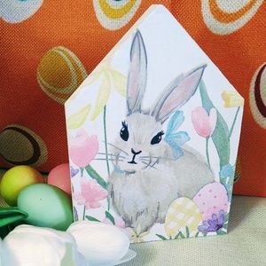 Hand Crafted Easter Bunny Wood House Decor/Tiered Tray Decor/Mini Wood Sign